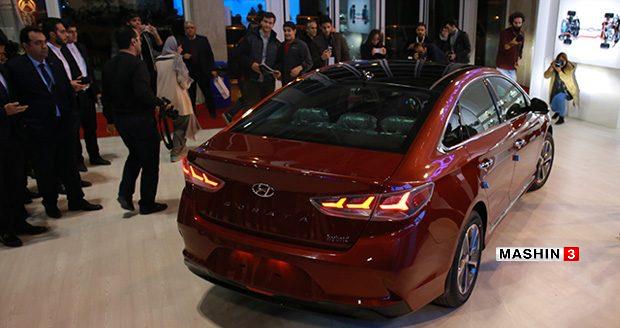 قیمت سوناتا هیبریدی مدل 2018 در نمایشگاه خودرو تهران