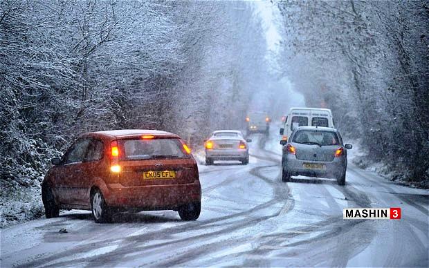 الزام رعایت برخی نکات ایمنی حین رانندگی در برف و یخبندان